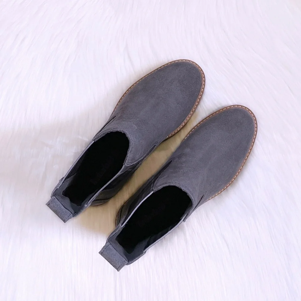 Timberland Courmayeur Valley Chelsea Dark Grey Boots - Picture 5 of 7
